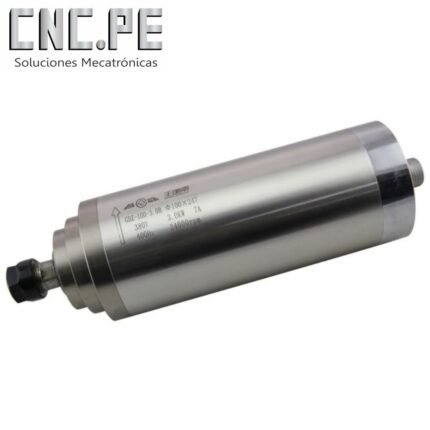 Husillo CNC de 3KW motor spindle refrigerado por agua para router. Potente y silencioso de 3000W, motor de husillo de 220V 24000RPM 400HZ 100mm ER20 3phase