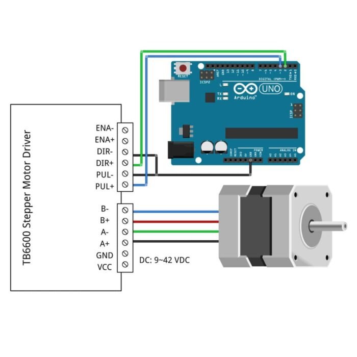 Driver TB6600 para motor paso a paso - CNC robótica