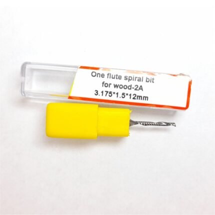 SKU 620, Fresa espiral de 1 labio para madera, triplay, MDF, multicapa calidad 2A, para cortes rápidos