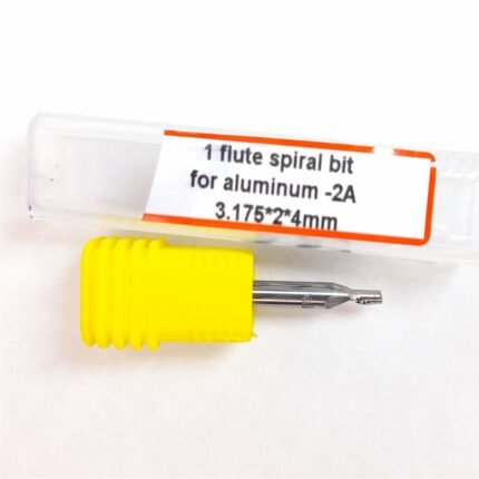 SKU 651, fresa espiral de un labio para aluminio fresa espiral único labio, acabados resaltantes