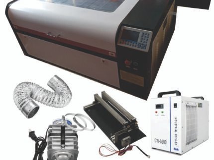 Máquina CNC Láser CO2 100-130W 9060 con controlador RUIDA