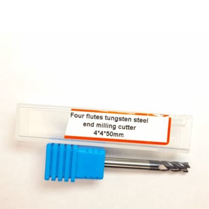 Fresa espiral de 4 labios HRC55 de tungsteno