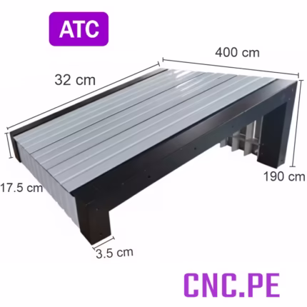 Guarda de fuelle tipo acordeón de 4m. Protección industrial tipo C contra polvo, agua y aceite.