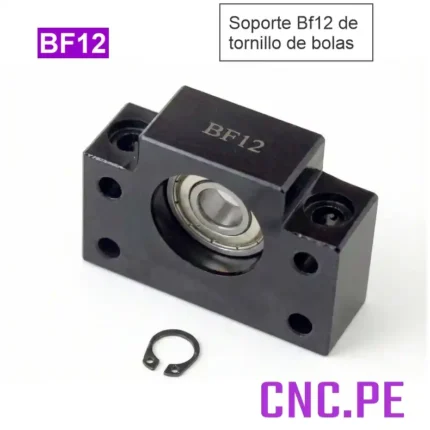 Soporte BF12. Alta precisión y rigidez para CNC y automatización