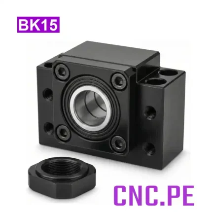 Soporte BK15. Alta rigidez, precisión axial y fácil instalación para máquinas CNC y automatización.