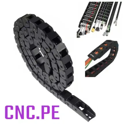 Cadena portacable. Resistentes, ligeras y empalmables. Ideales para CNC y maquinaria automatizada.