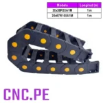 Cadena portacable de 20mm resistentes y empalmables.