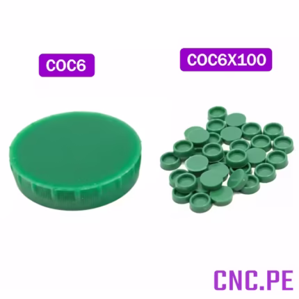 Cobertor C6 para riel HGR25, EGR25 y EGR30 de 11 mm. protege los orificios contra polvo y residuos.
