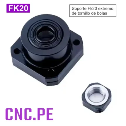 Soporte FK20. Alta rigidez, precisión y estabilidad para máquinas CNC y automatización industrial.