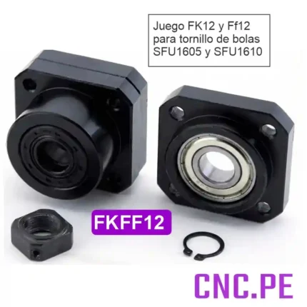 Juego FK12 y FF12 Alta precisión, rigidez y estabilidad para máquinas CNC.