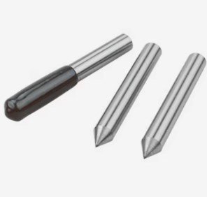 Fresa de grabado punta de diamante para router 3.175mm 90°