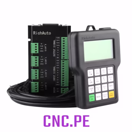 Placa controladora y mando Richauto DSP A18 para CNC Router de 4 ejes. Control preciso, interfaz intuitiva y alta compatibilidad para optimizar el mecanizado CNC. Ideal para máquinas profesionales y de alto rendimiento.