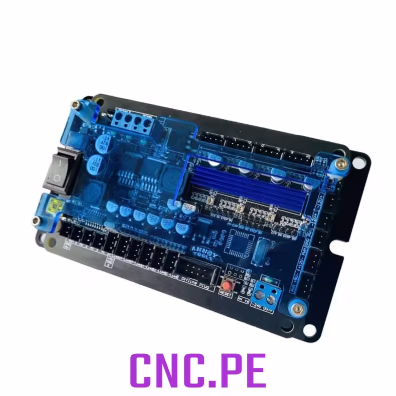 GRBL4 Placa electrónica CNC 3018 PLUS V5.2 con drivers para motores paso a paso X, Y, Z y control automático. Ideal para actualizar y optimizar tu máquina CNC.