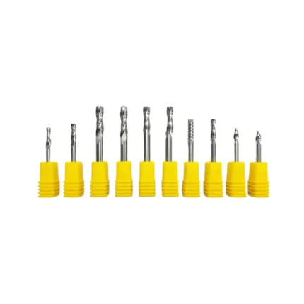 Descubre las fresas espirales 1 labio para corte acrílico, PVC, plásticos y madera. Alta precisión, varios tamaños, calidades 2A/3A/5A. Perfectas para CNC.