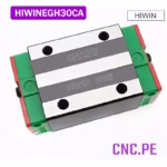 Rodamiento lineal HIWIN EGH30CA para guía EG30. Alta precisión, diseño compacto, lubricación eficiente y rendimiento.
