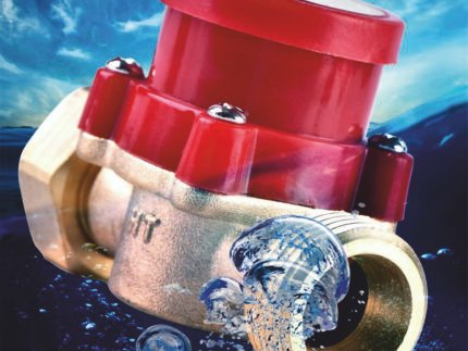 HT-30 Sensor de flujo de agua con adaptadores para mangueras de 10mm