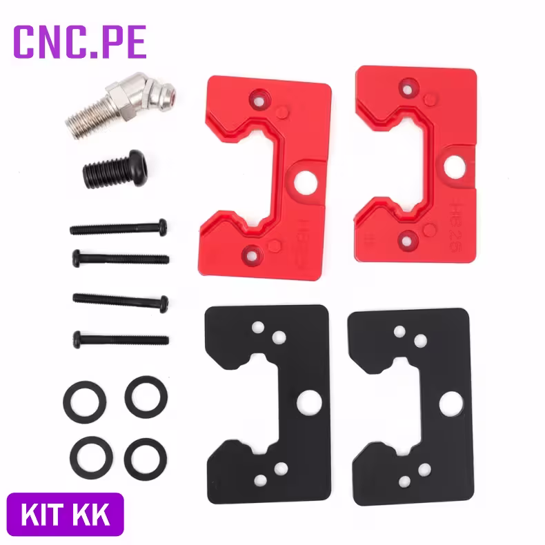 JUEGO DE KIT KK Juego de kit KK para rodamientos lineales HGH25CA y HGH65CA. Incluye rascadores, separadores y pernos.
