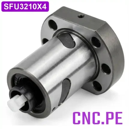 Tuerca SFU3210. Alta precisión, 4 hileras de billas, ideal para sistemas CNC y automatización industrial.