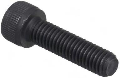 1️⃣ Tornillo perno Socket Allen M8x12, grado 8.8, acero al carbono tratado térmicamente, acabado en óxido negro.
