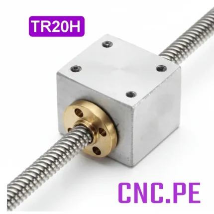 Carcaza ideal para fijar tornillos trapezoidales en sistemas CNC y mecánicos. Resistente, precisa y fácil de montar.