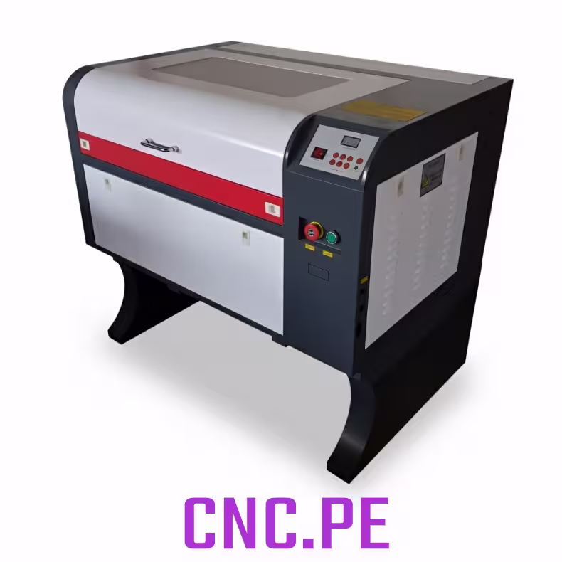 6040m5pu Máquina CNC Láser CO2 6040 PRO UP&DOWN para corte y grabado en MDF, acrílico, madera, cuero y vidrio. Disponible en 50W y RECI F2 100W.