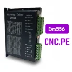 Driver DM556 para motor paso a paso NEMA 17, 23 y 24. Soporta hasta 5.6A pico y voltaje de 36VDC. Ideal para sistemas CNC y automatización industrial.