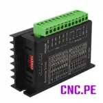Driver TB6600 con carcasa metálica para motores paso a paso NEMA 17, 23 y 24. Soporta hasta 4.2A. Ideal para máquinas CNC, impresoras 3D y automatización.