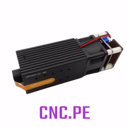 Diodo láser 80W CNC, compatible con GRBL, Arduino, CNC3018 y MACH3. Incluye entrada de aire, protección en cabezal y cableado. Ideal para corte y grabado .