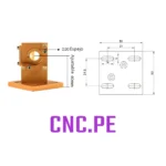 Compra el set de cabezal láser CO2 CNC con lente y espejos, ideal para fabricar láser de 40W a 80W. Incluye monturas, espejos de molibdeno y lente focal.