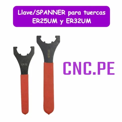 Llave/SPANNER para tuercas ER25UM y ER32UM